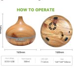 Wooden Portable Scent Diffuser